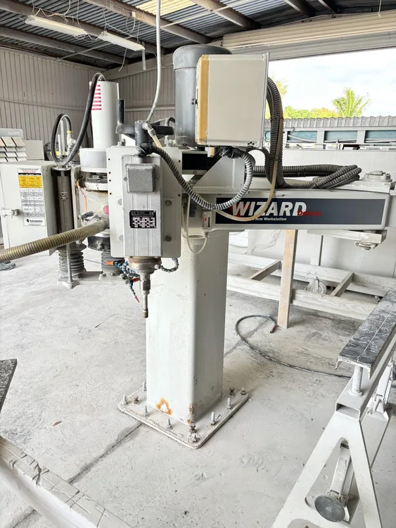2003 PARK INDUSTRIES Wizard Deluxe Radial Arm Machines | STONE EQUIPMENT WAREHOUSE