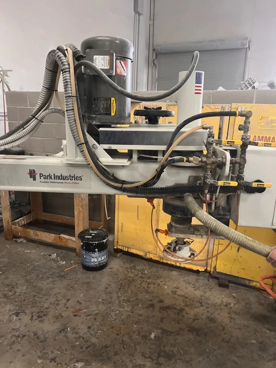 PARK INDUSTRIES Wizard Deluxe Radial Arm Machines | STONE EQUIPMENT WAREHOUSE
